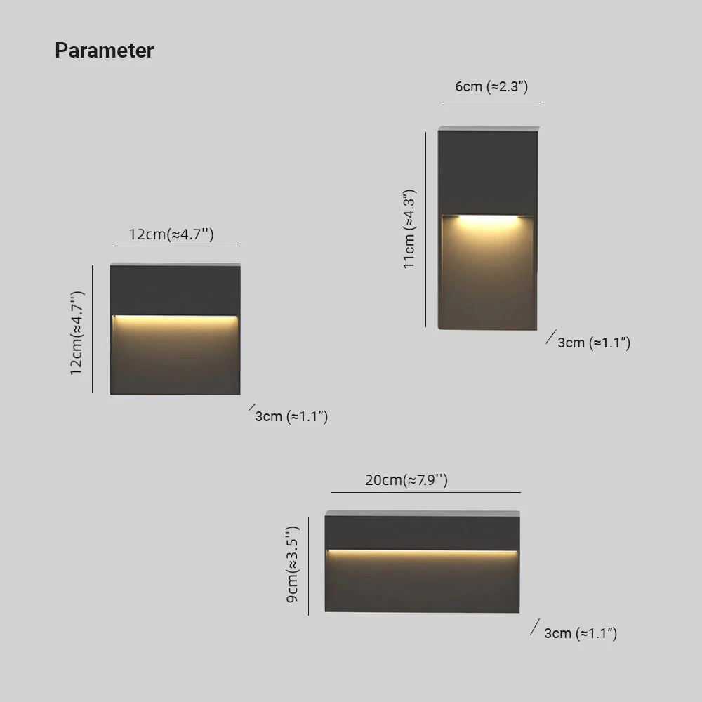 Ray Minimalist Outdoor Deck Step Light - Image 4