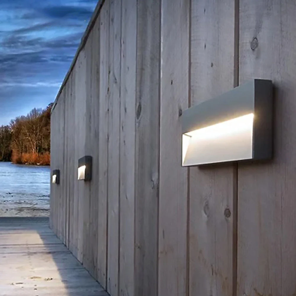 Ray Minimalist Outdoor Deck Step Light - Image 6