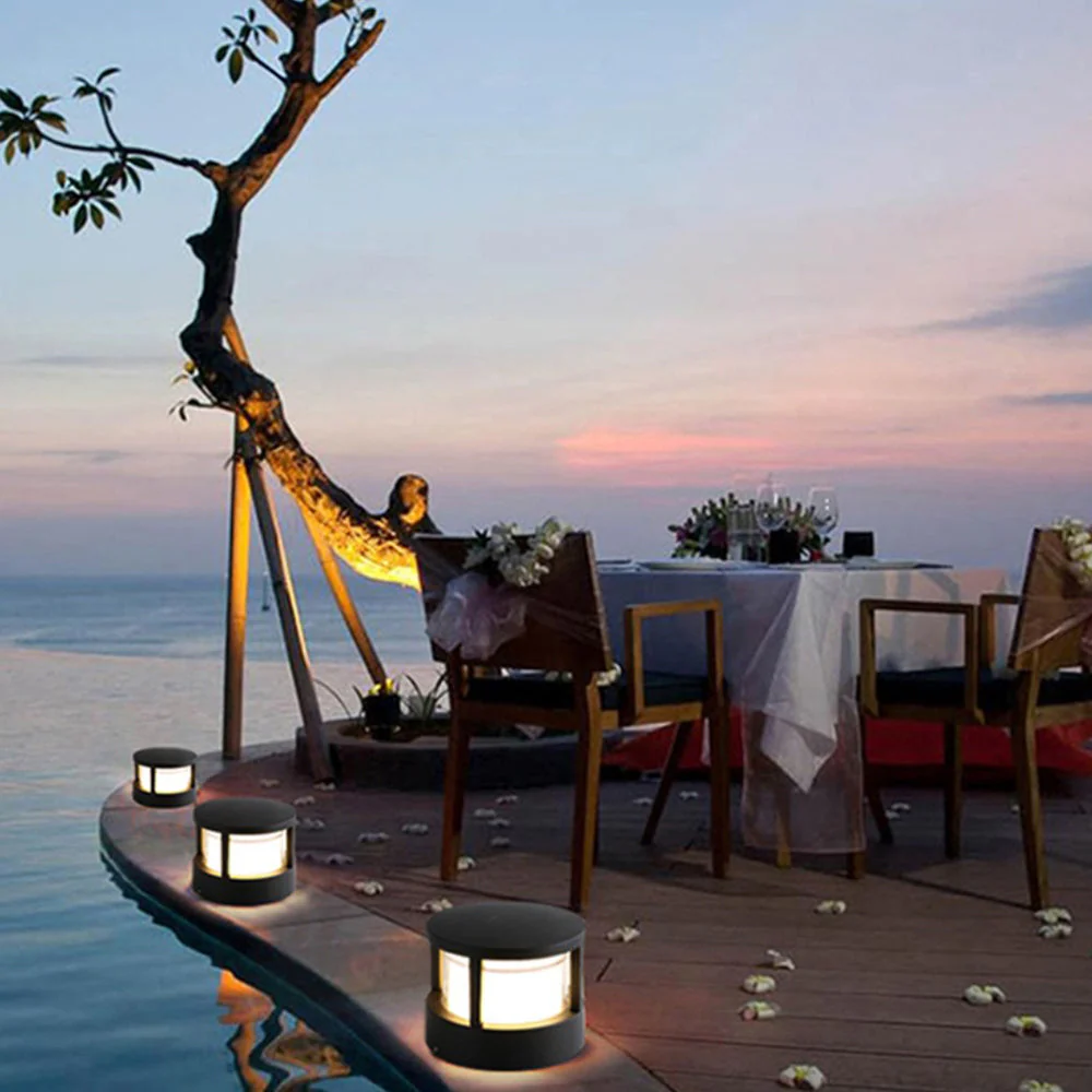 Ray Modern Outdoor Bollard Light - Image 9