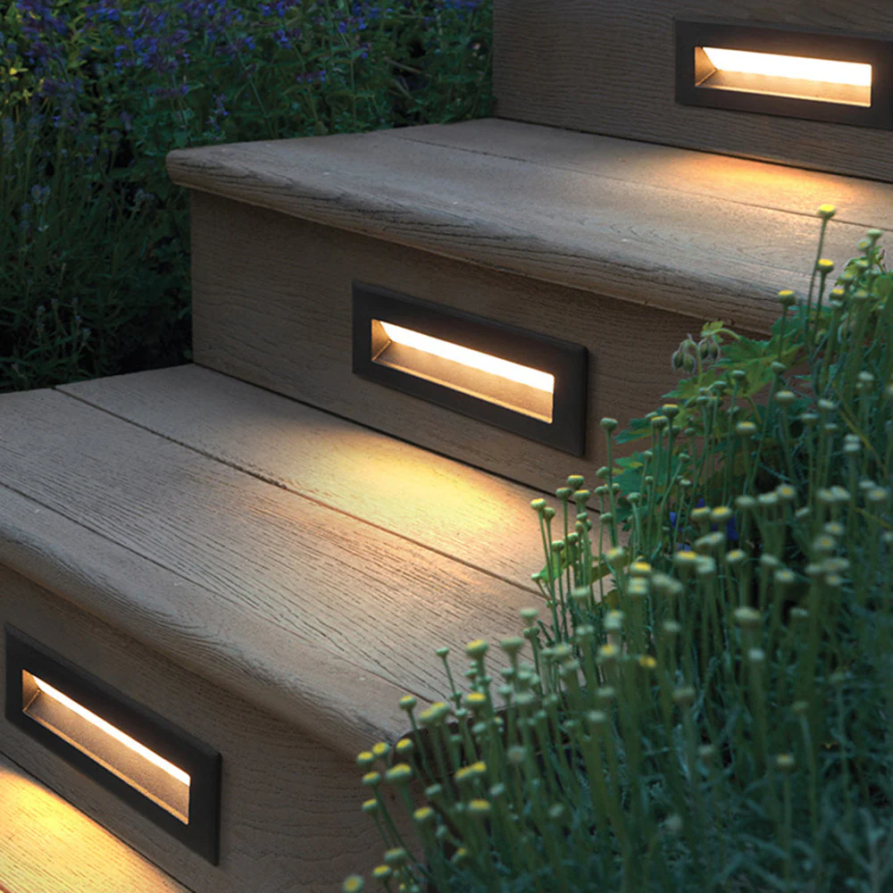 Ray Modern Outdoor Deck Step Light - Image 3