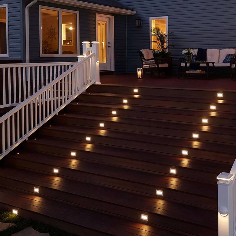 Ray Modern Outdoor Deck Step Light - Image 3