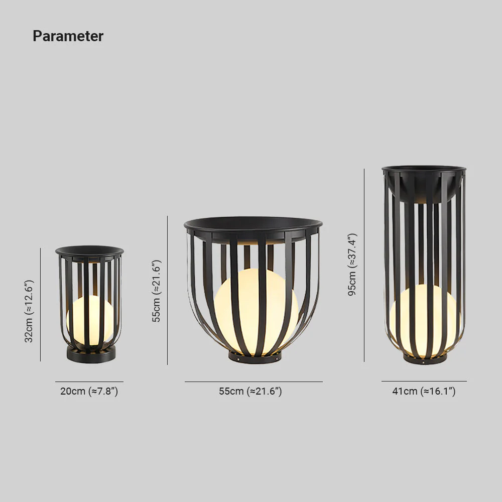 Ray Modern Outdoor Floor Lamp - Image 5
