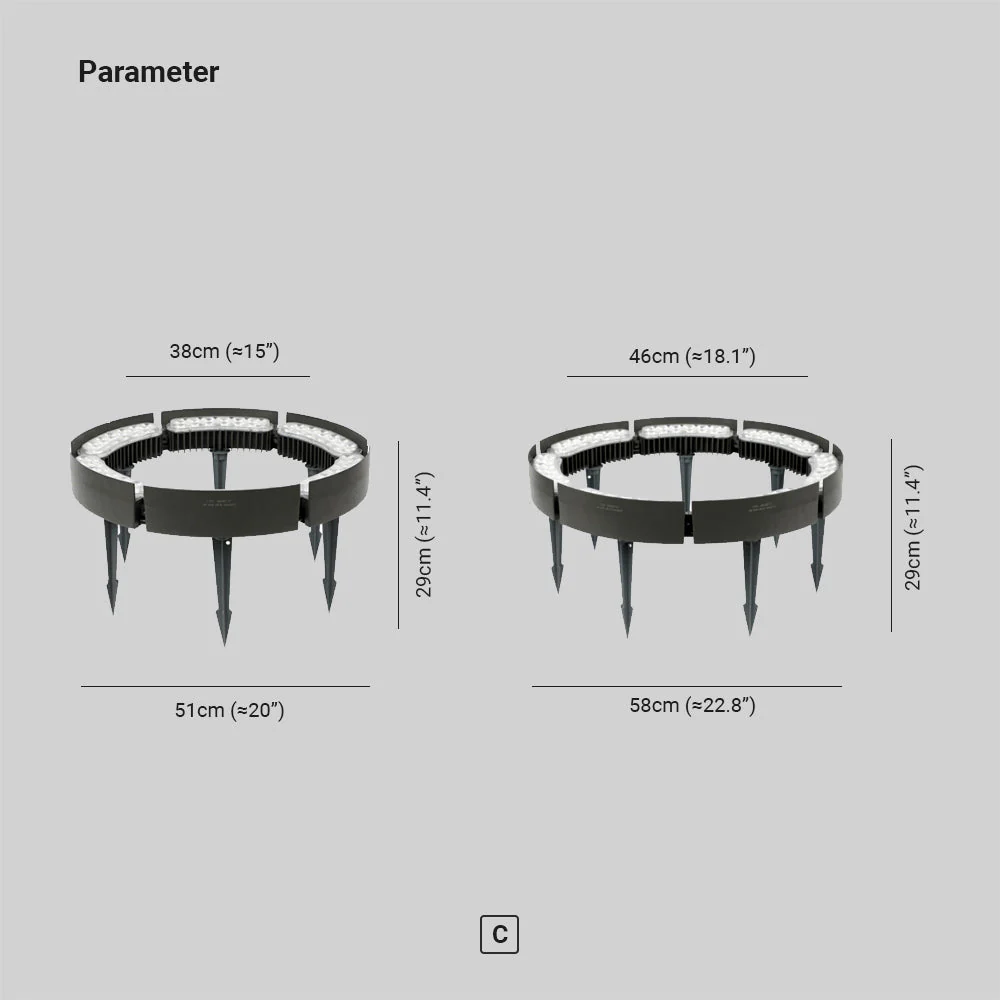 Ray Modern Outdoor Ground Light - Image 2