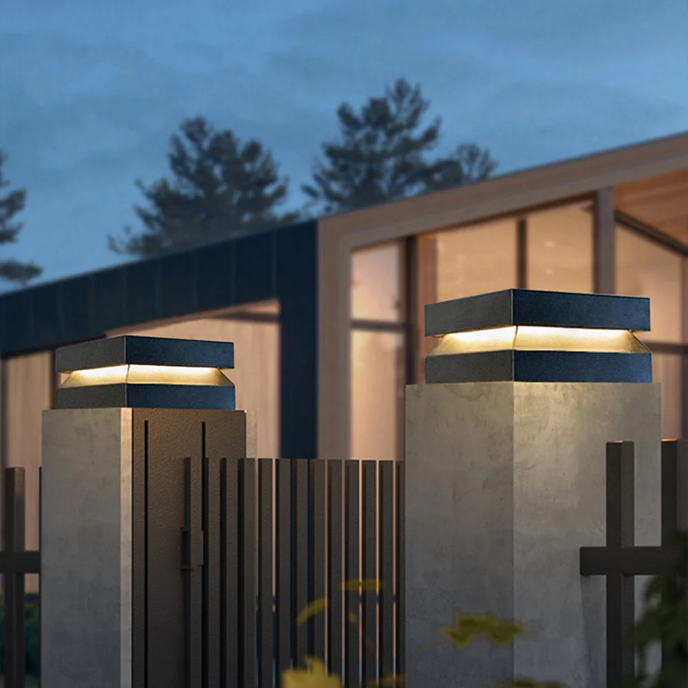 Ray Modern Outdoor Pillar Light - Image 6