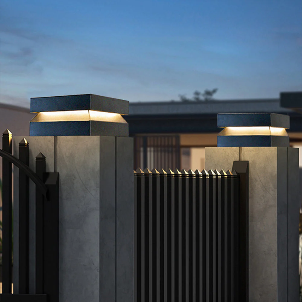 Ray Modern Outdoor Pillar Light - Image 7