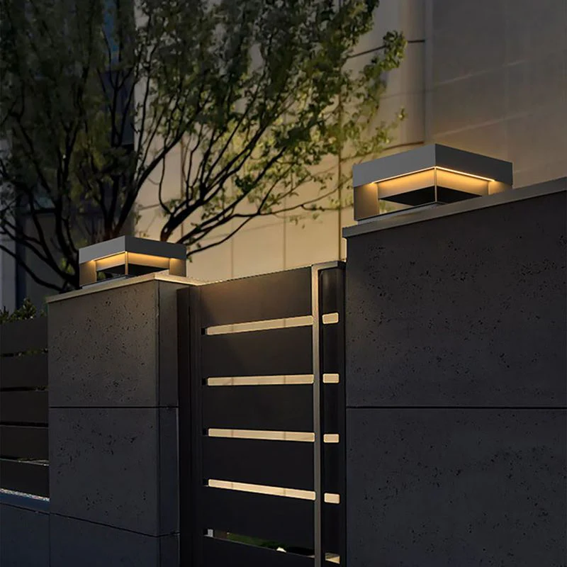 Ray Modern Outdoor Pillar Light - Image 14
