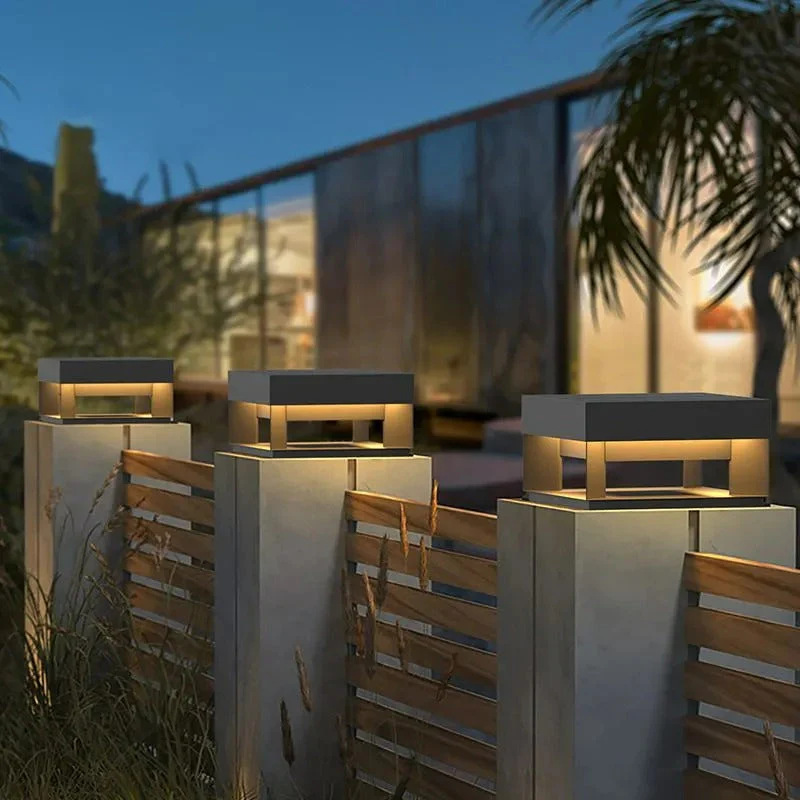 Ray Modern Outdoor Pillar Light - Image 3