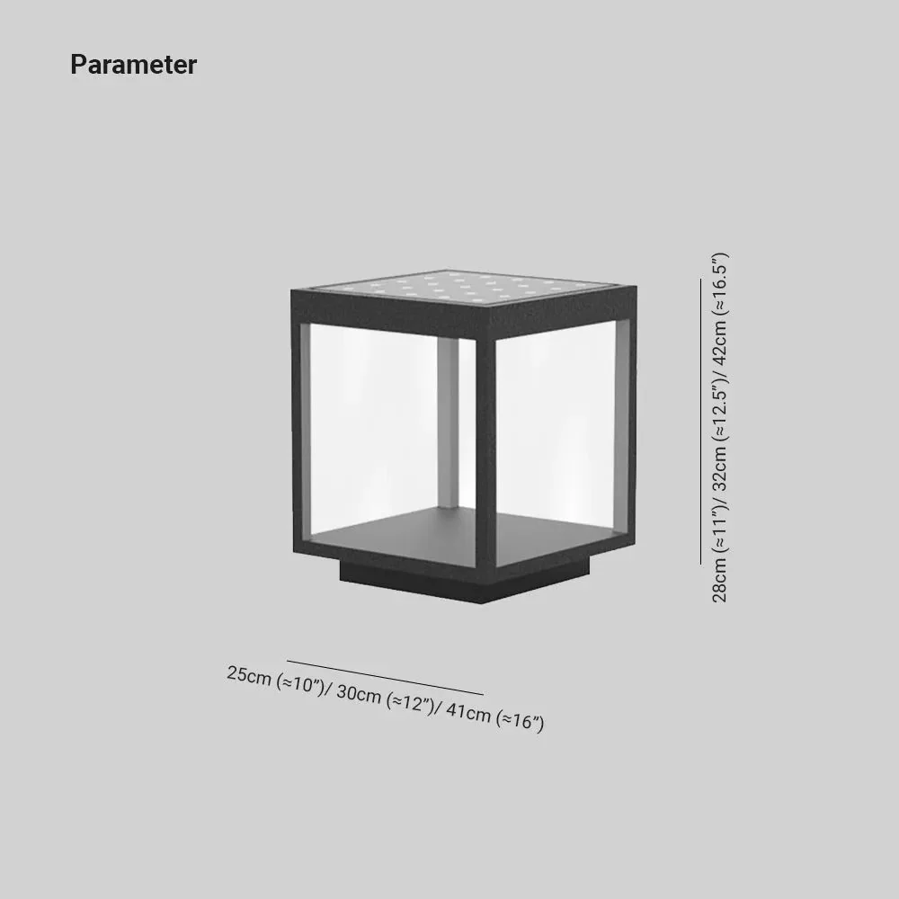 Ray Modern Outdoor Pillar Light - Image 4