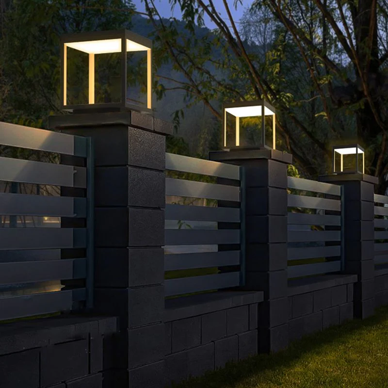 Ray Modern Outdoor Pillar Light - Image 6
