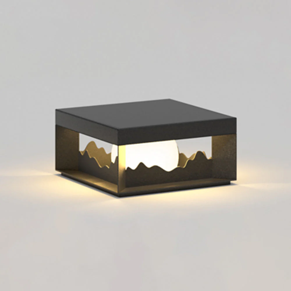Ray Modern Outdoor Pillar Light - Image 11