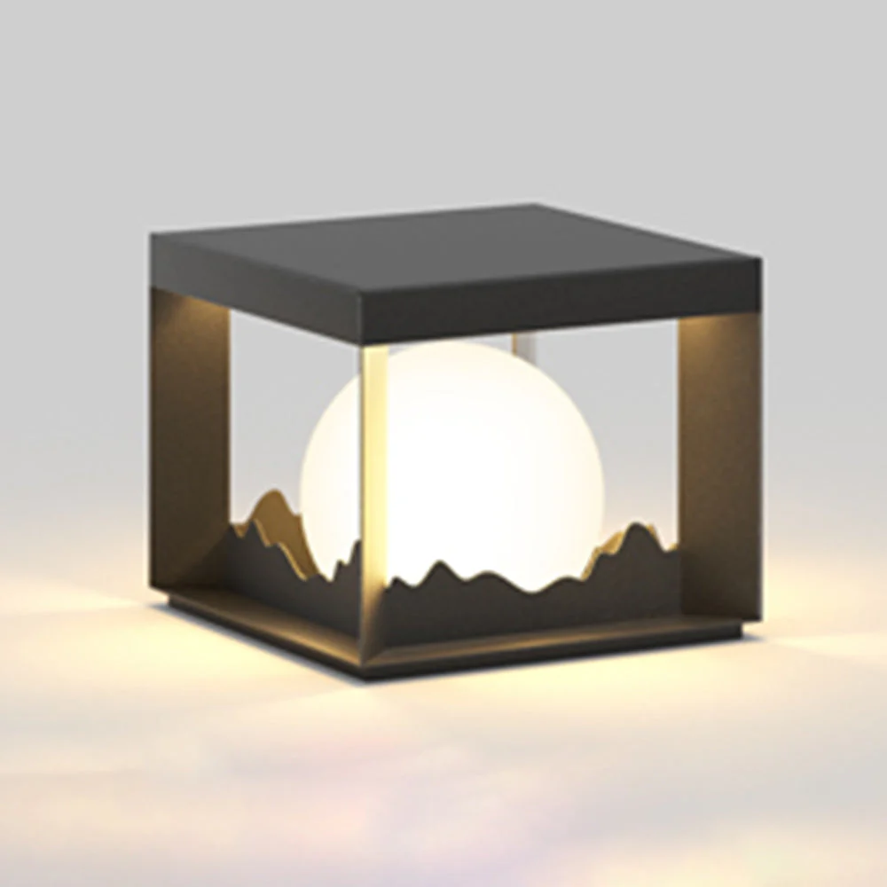 Ray Modern Outdoor Pillar Light - Image 12