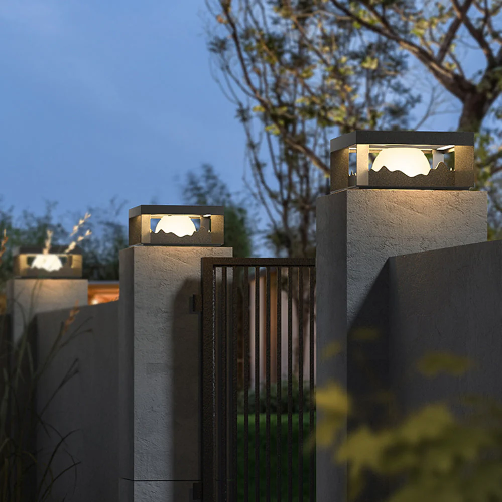 Ray Modern Outdoor Pillar Light - Image 5