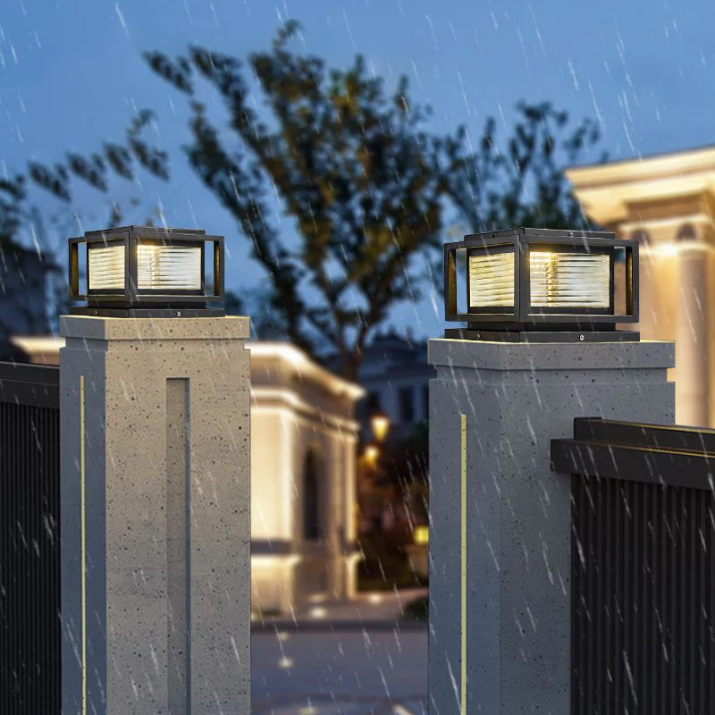 Ray Modern Outdoor Pillar Light - Image 4