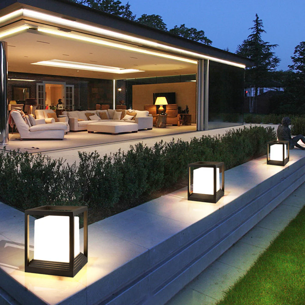 Ray Modern Outdoor Post Light - Image 15
