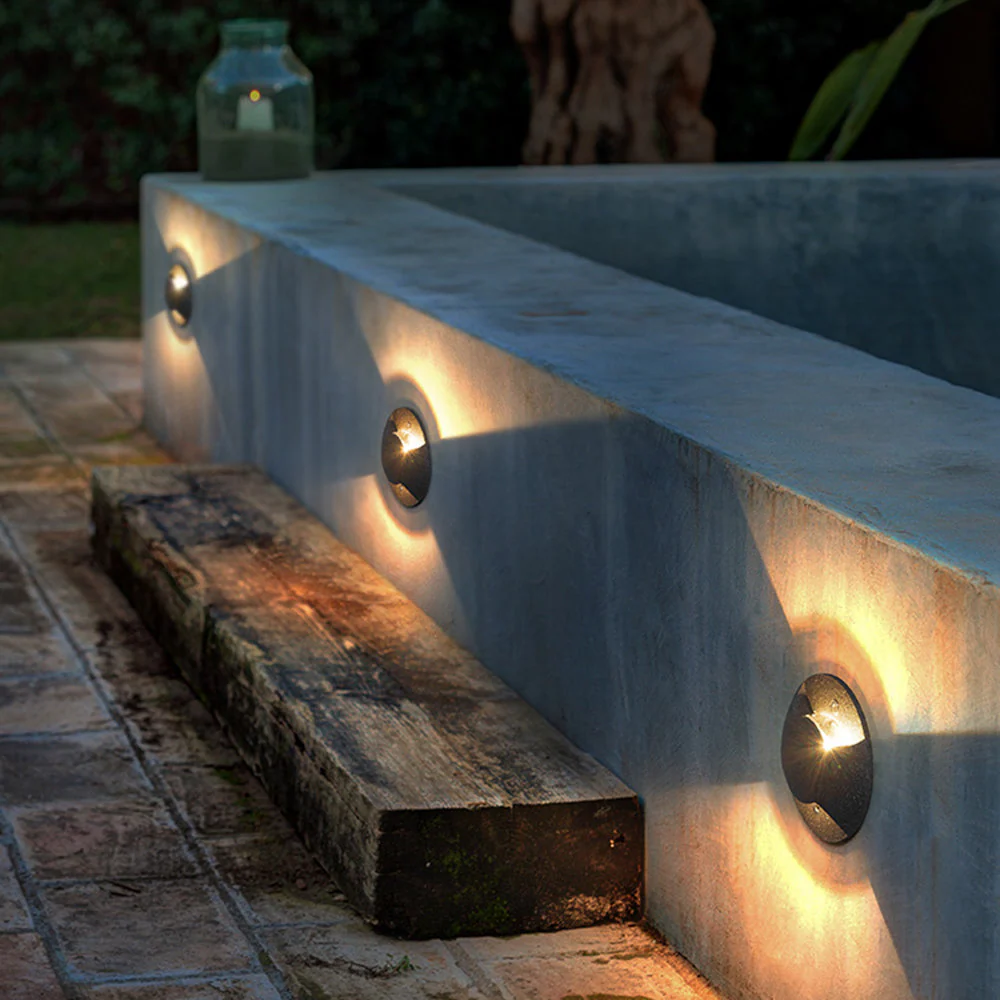 Ray Modern Outdoor Step Deck Light - Image 4