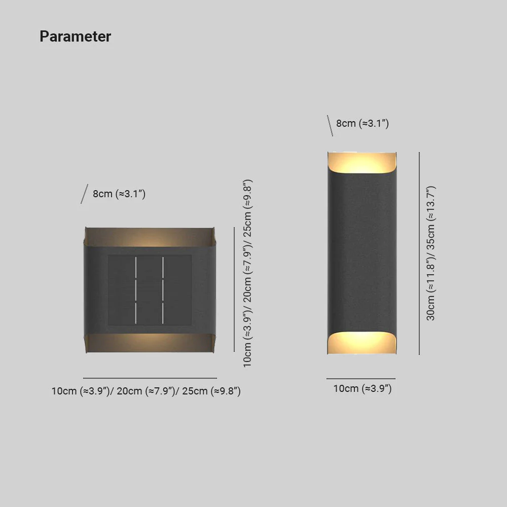 Ray Modern Outdoor Wall Lamp - Image 16