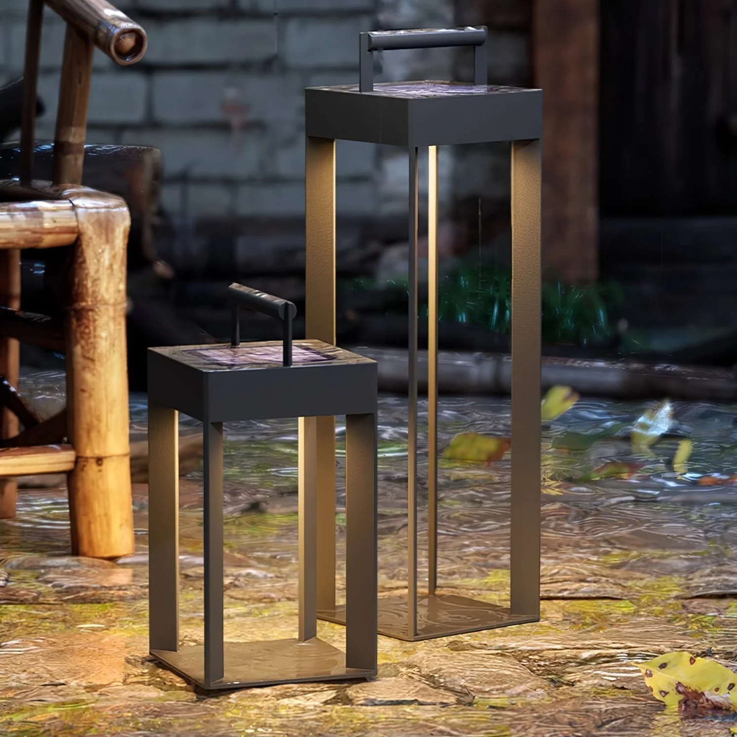 Ray Solar Lantern Outdoor Lamp Minimalism - Image 3