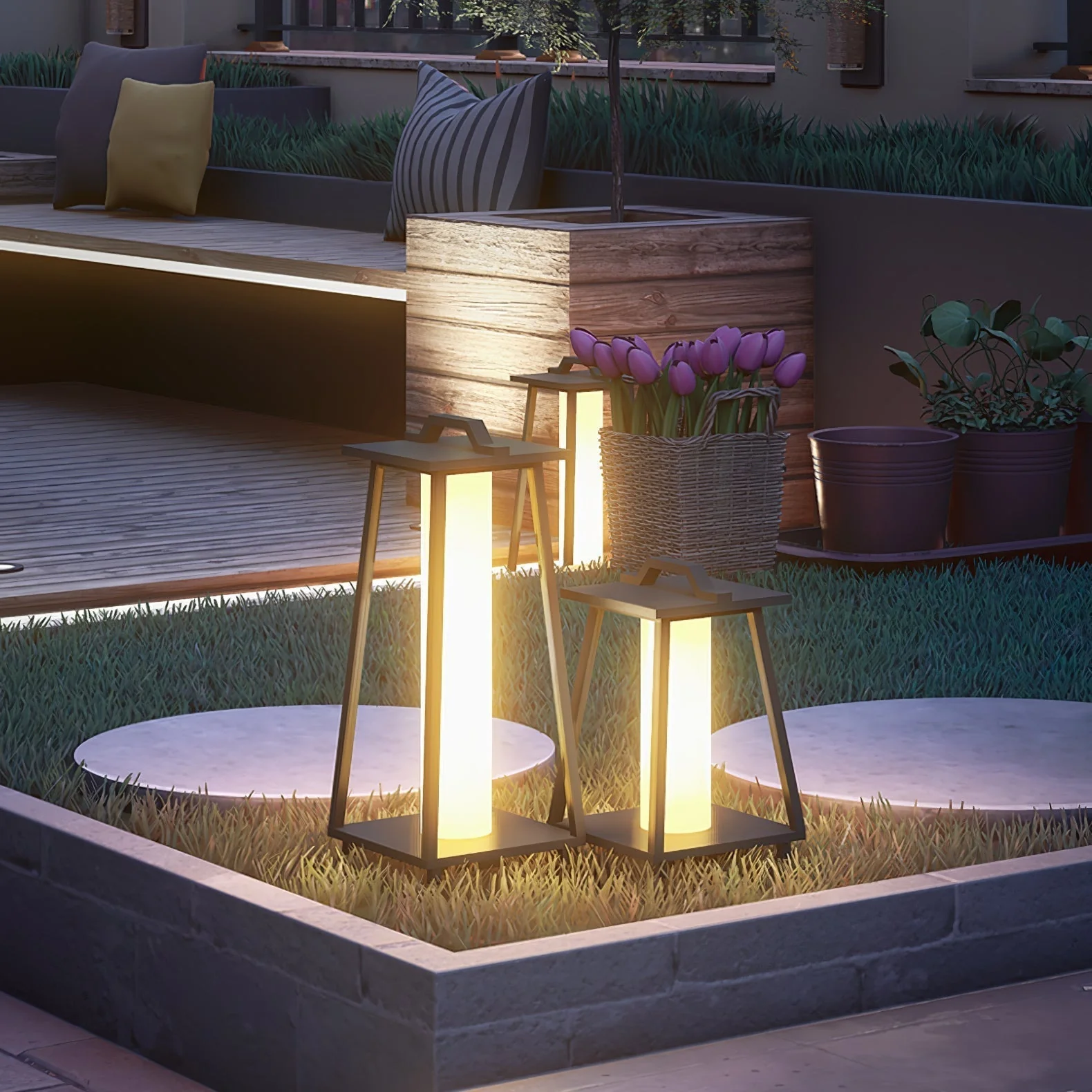 Ray Trapezoid-shaped Portable Outdoor Light - Image 13