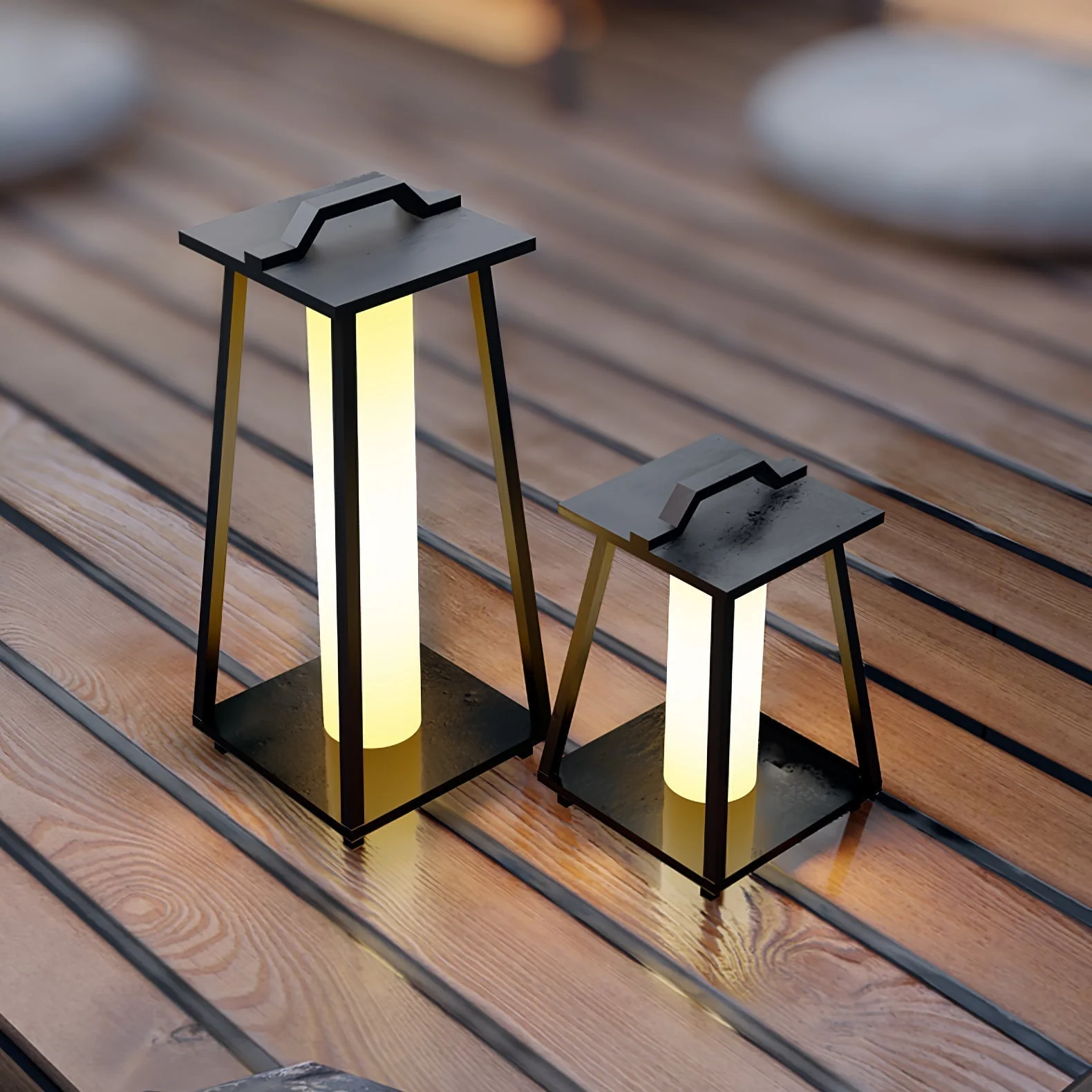 Ray Trapezoid-shaped Portable Outdoor Light - Image 6