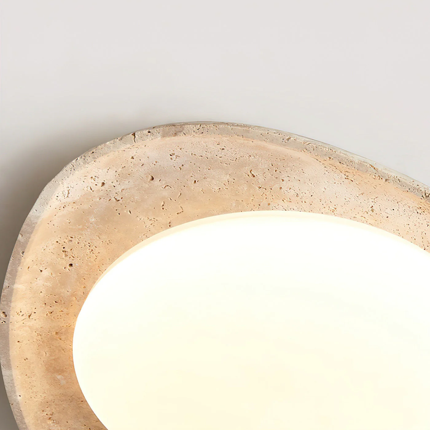 Rayna Wabi-Sabi Travertine Ceiling Light - Image 11