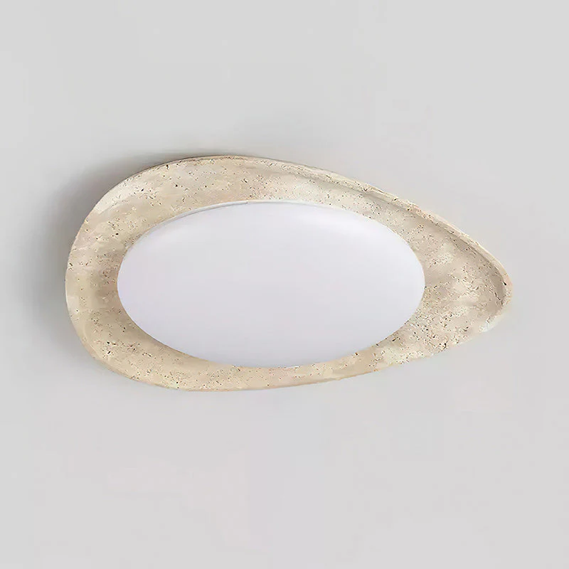 Rayna Wabi-Sabi Travertine Ceiling Light - Image 13