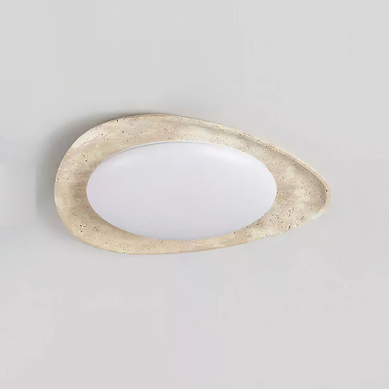 Rayna Wabi-Sabi Travertine Ceiling Light - Image 8