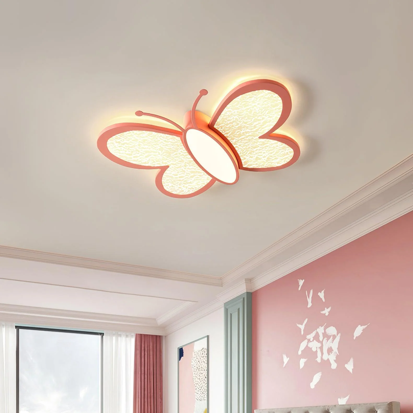 Rayo Nordic Art Butterfly Ceiling Lamp - Image 4