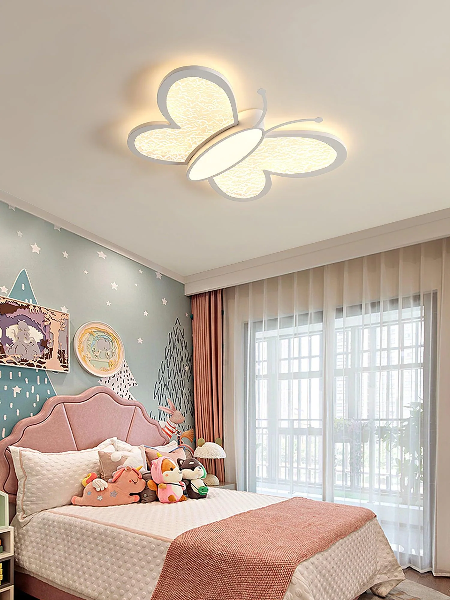 Rayo Nordic Art Butterfly Ceiling Lamp - Image 7