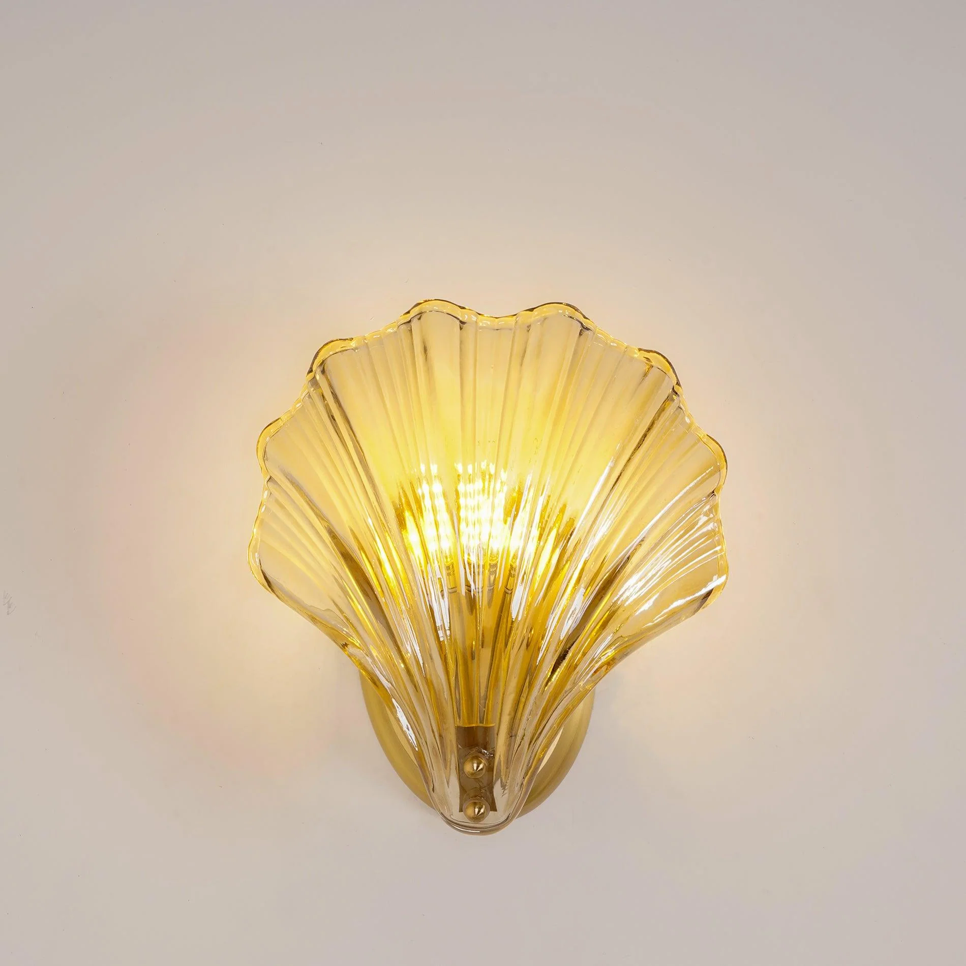 Respected Premium Elegance Brass Glass Wall Light - Image 12
