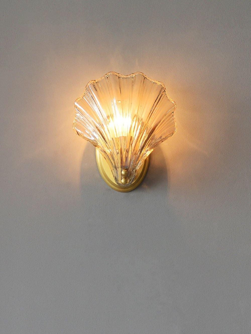 Respected Premium Elegance Brass Glass Wall Light - Image 15