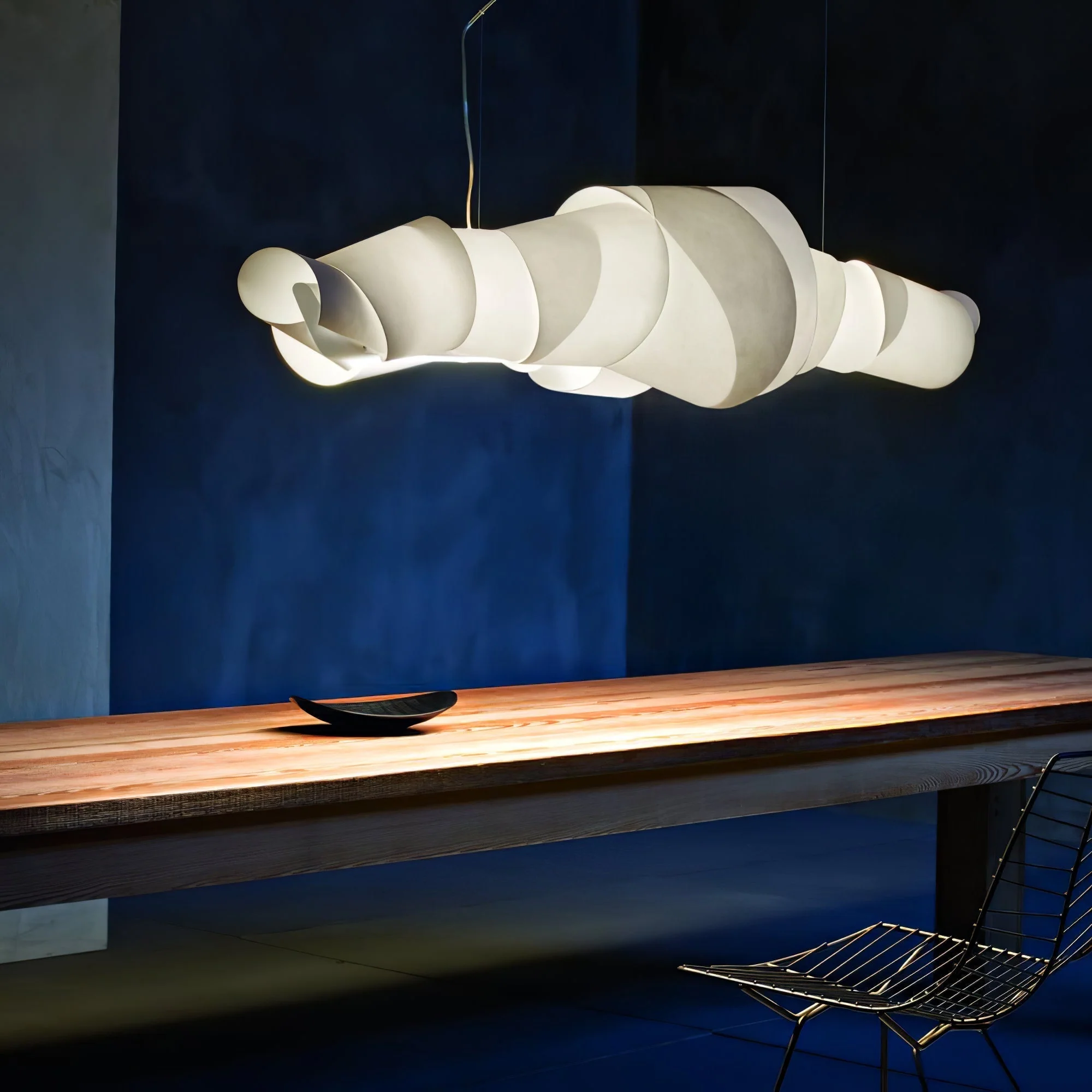 Ribbon Playful PVC Chandelier - Image 20