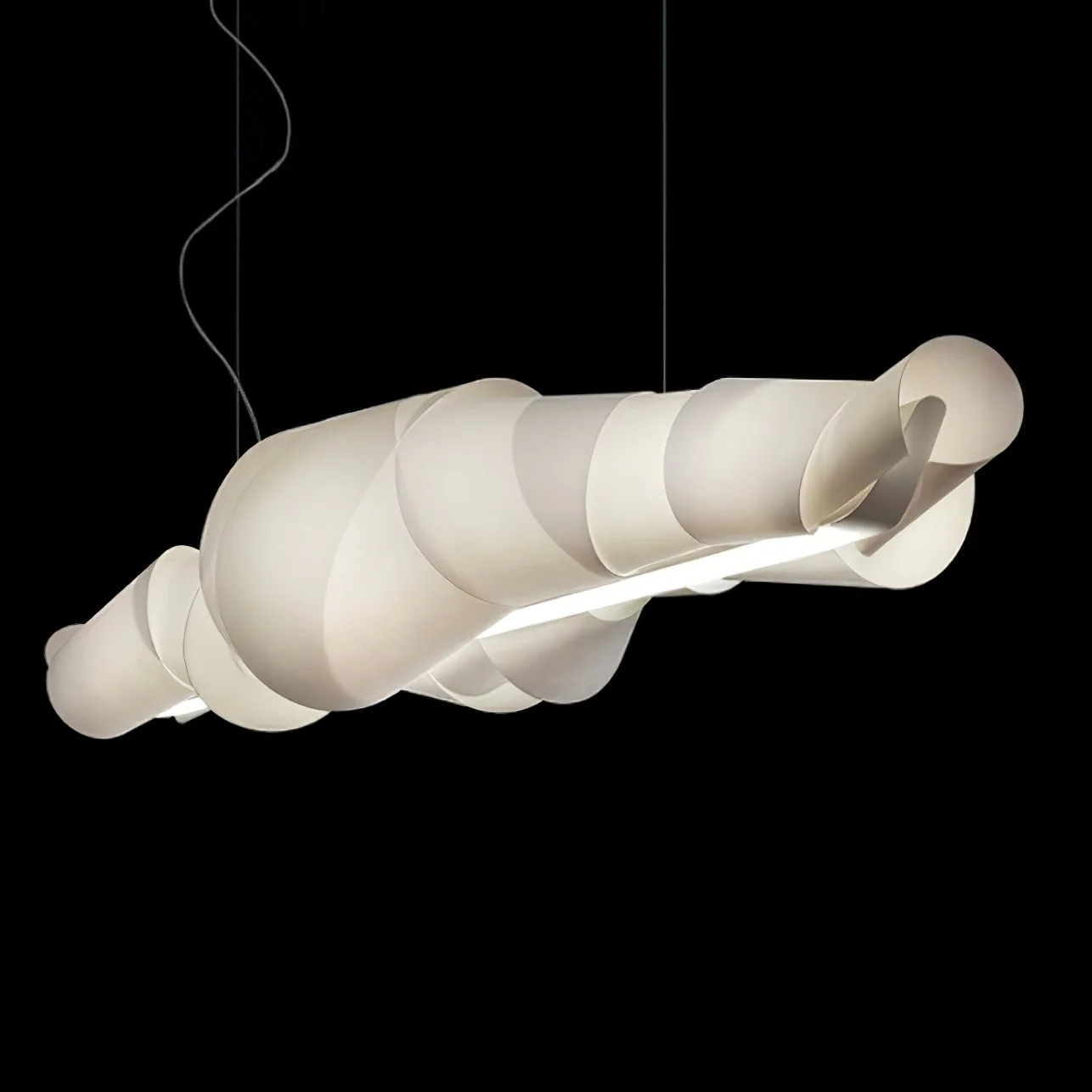 Ribbon Playful PVC Chandelier - Image 29