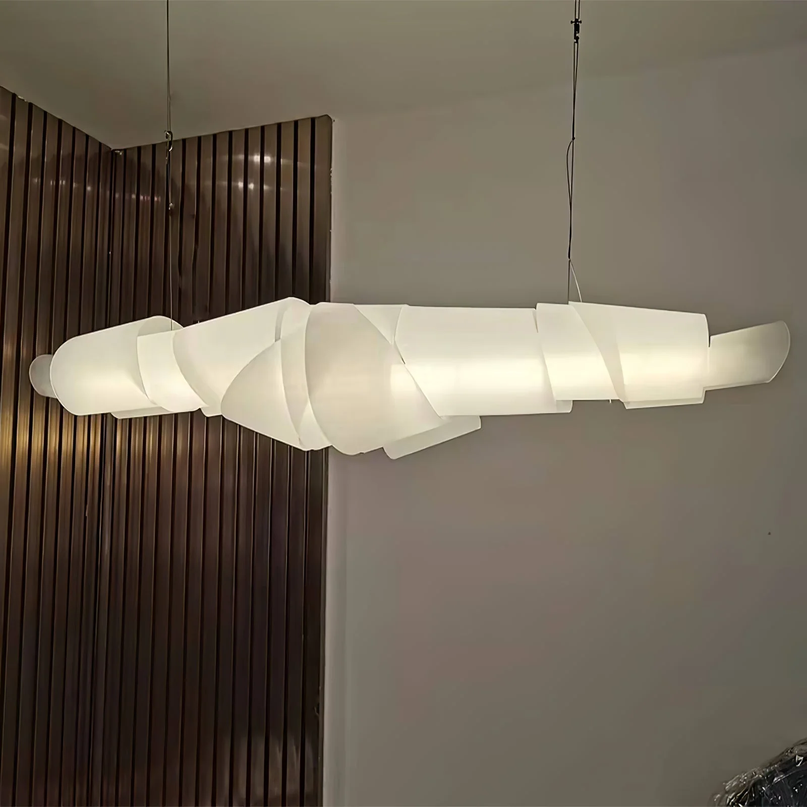 Ribbon Playful PVC Chandelier - Image 3