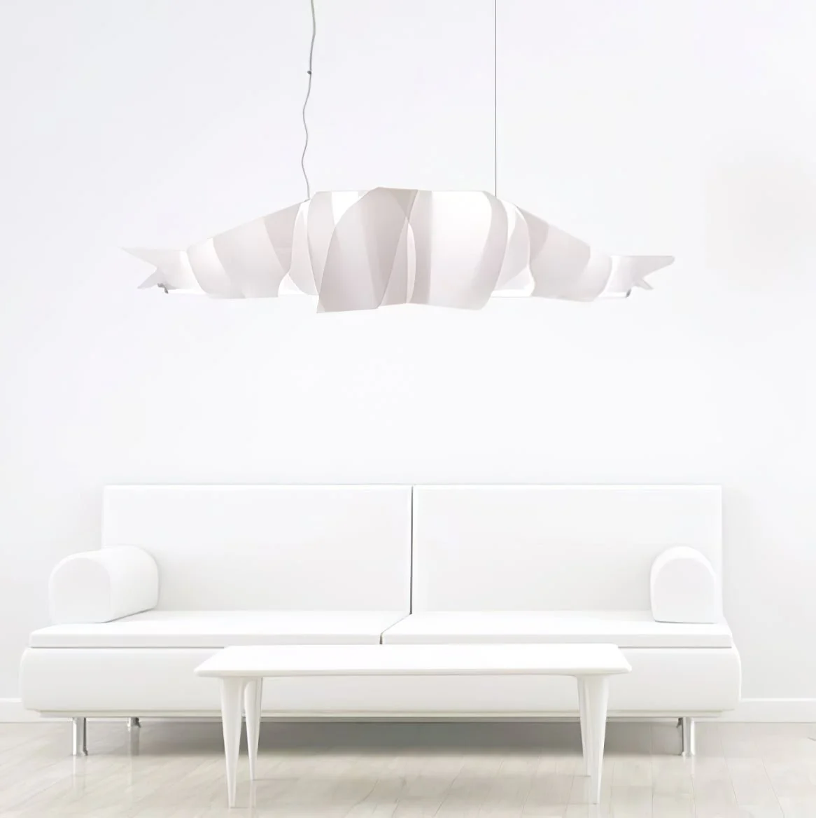 Ribbon Playful PVC Chandelier - Image 30