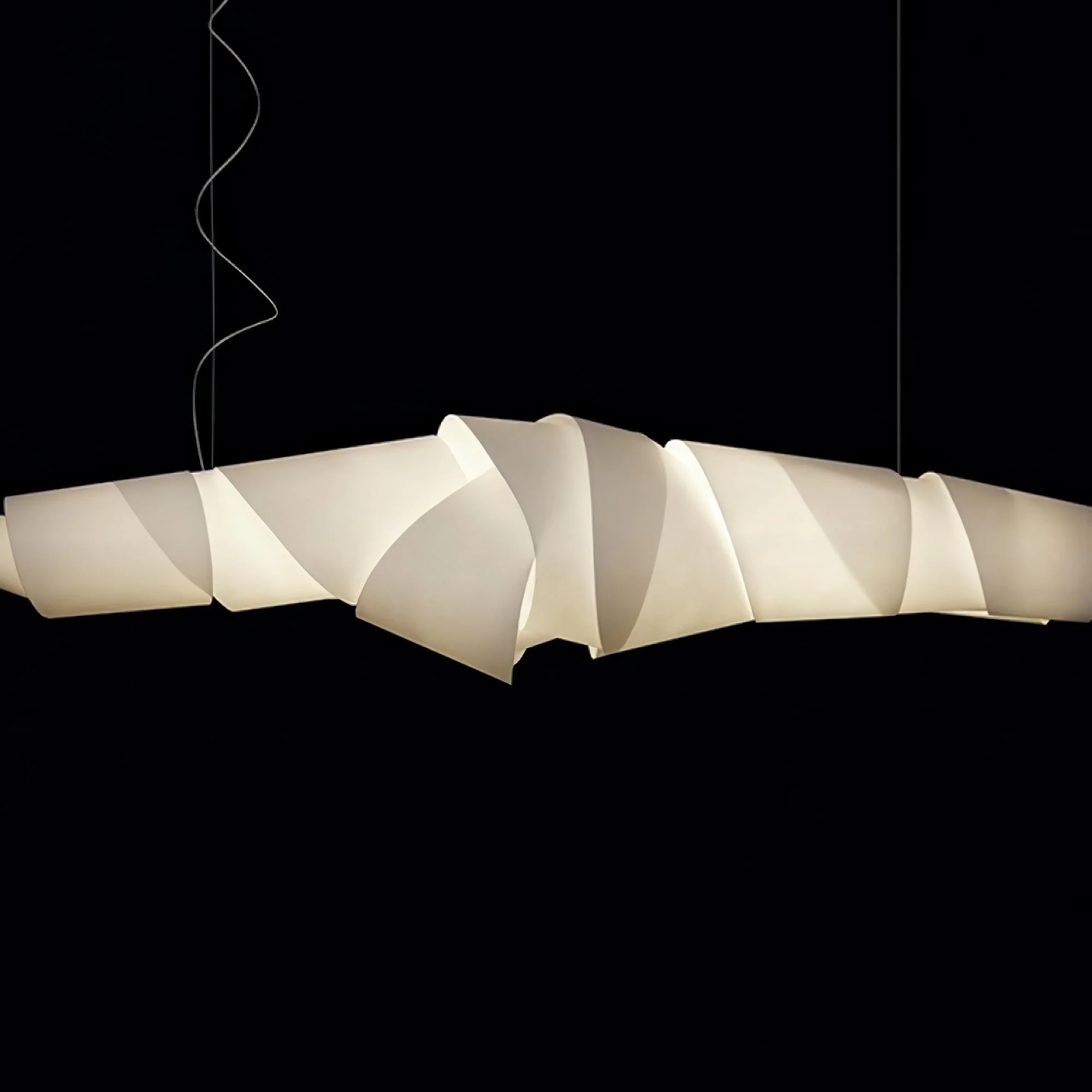Ribbon Playful PVC Chandelier - Image 32