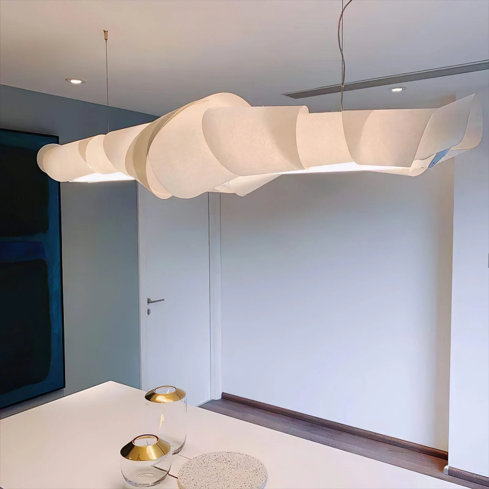Ribbon Playful PVC Chandelier - Image 5