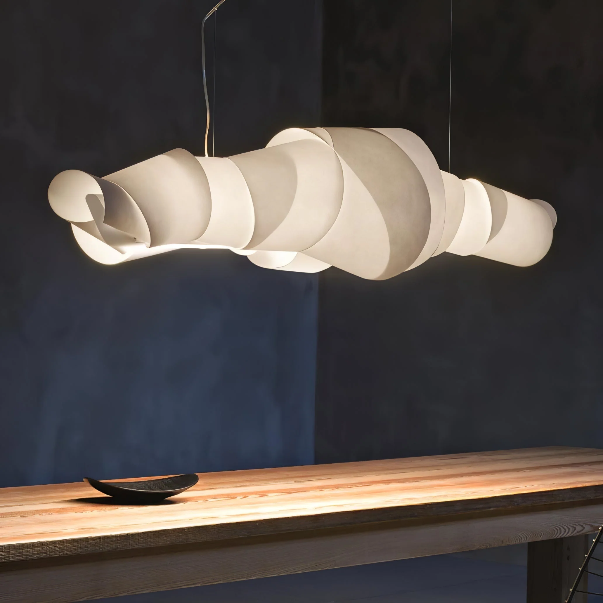 Ribbon Playful PVC Chandelier - Image 8