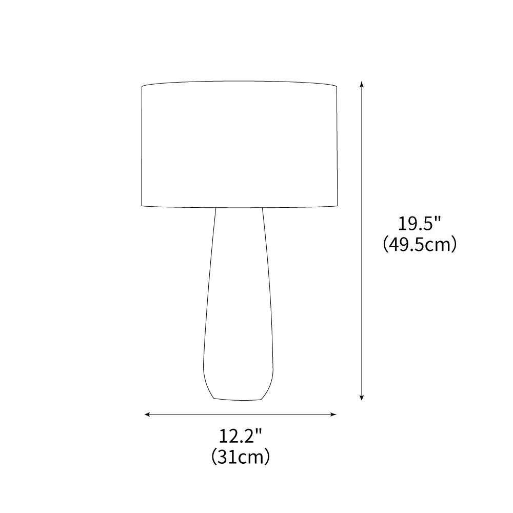 Ridge Serene Wood Table Lamp - Image 3