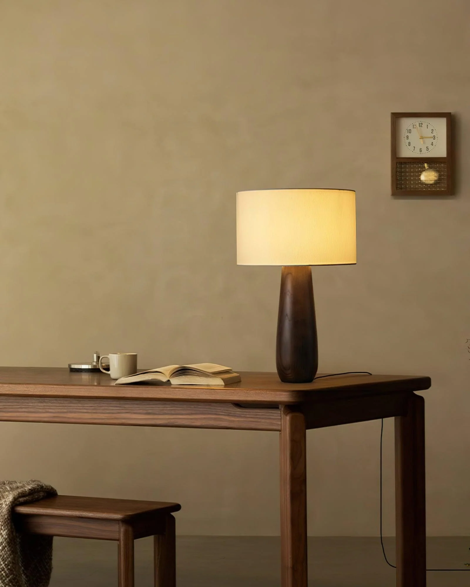 Ridge Serene Wood Table Lamp - Image 6