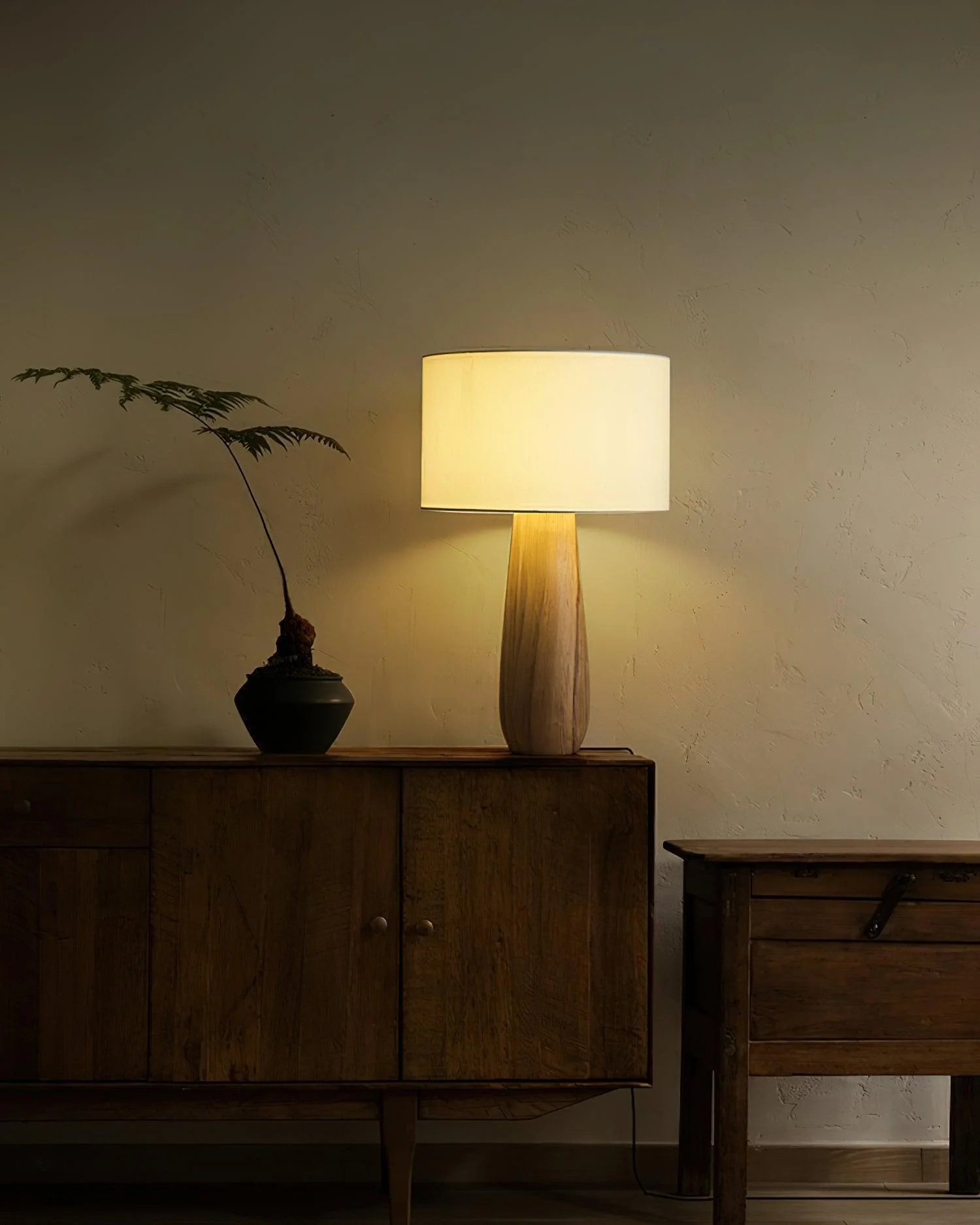 Ridge Serene Wood Table Lamp - Image 9
