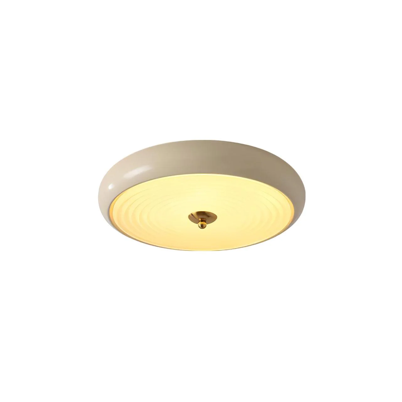 Utheara Modern Minimalist Ripple Cream Glass Ceiling Lamp - Image 28