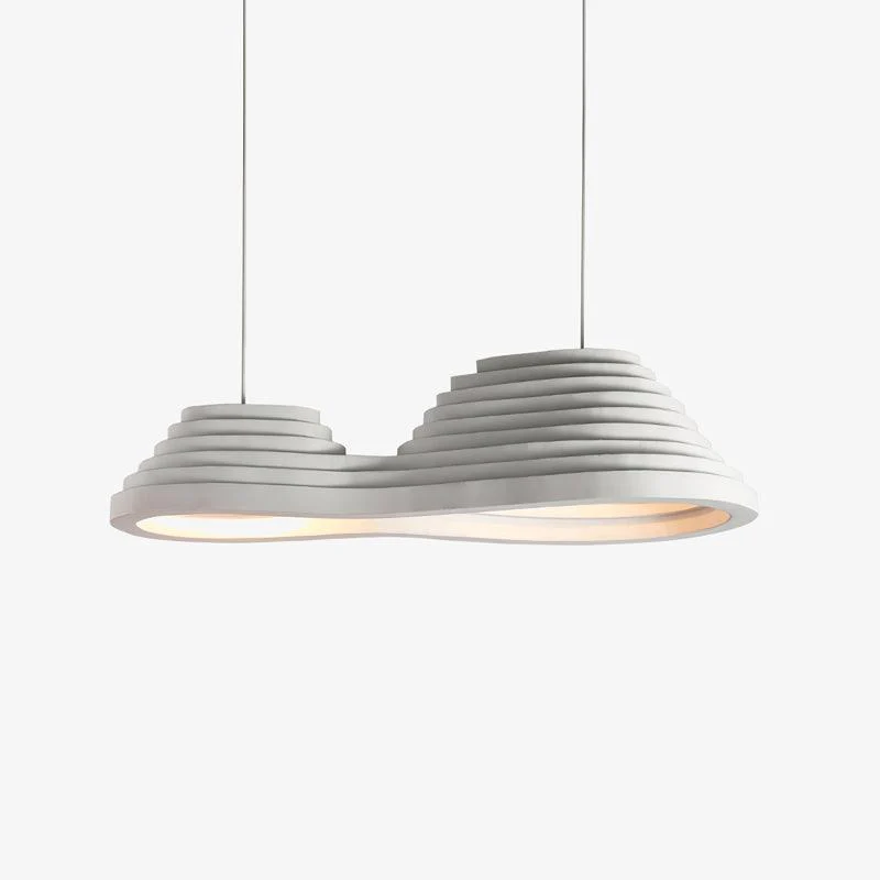 Ripple Minimalist Resin Pendant Lamp