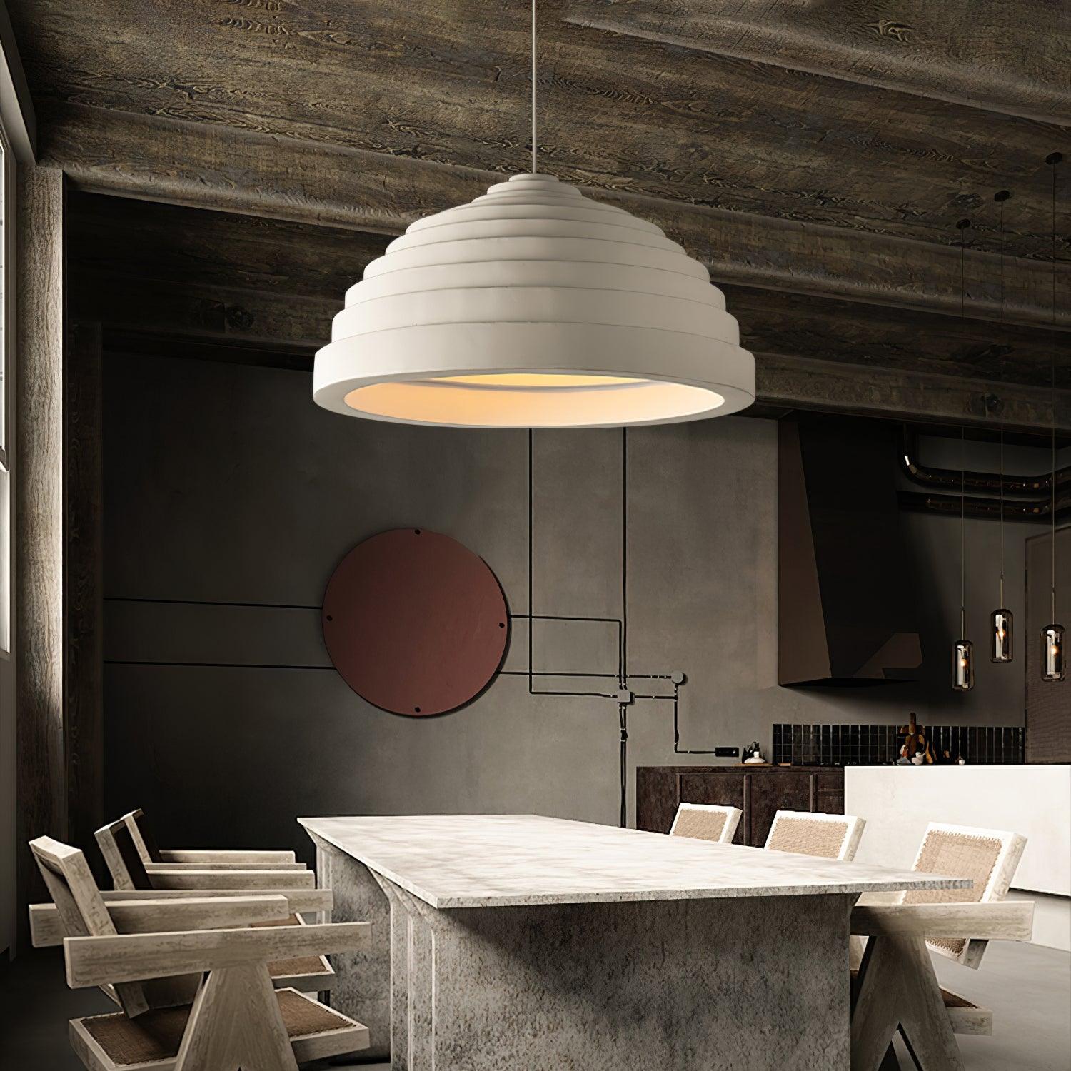 Ripple Minimalist Resin Pendant Lamp - Image 15