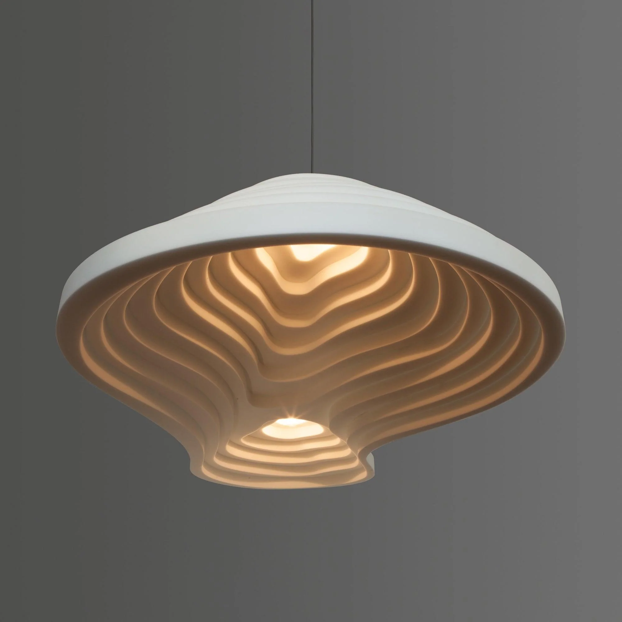 Ripple Minimalist Resin Pendant Lamp - Image 36