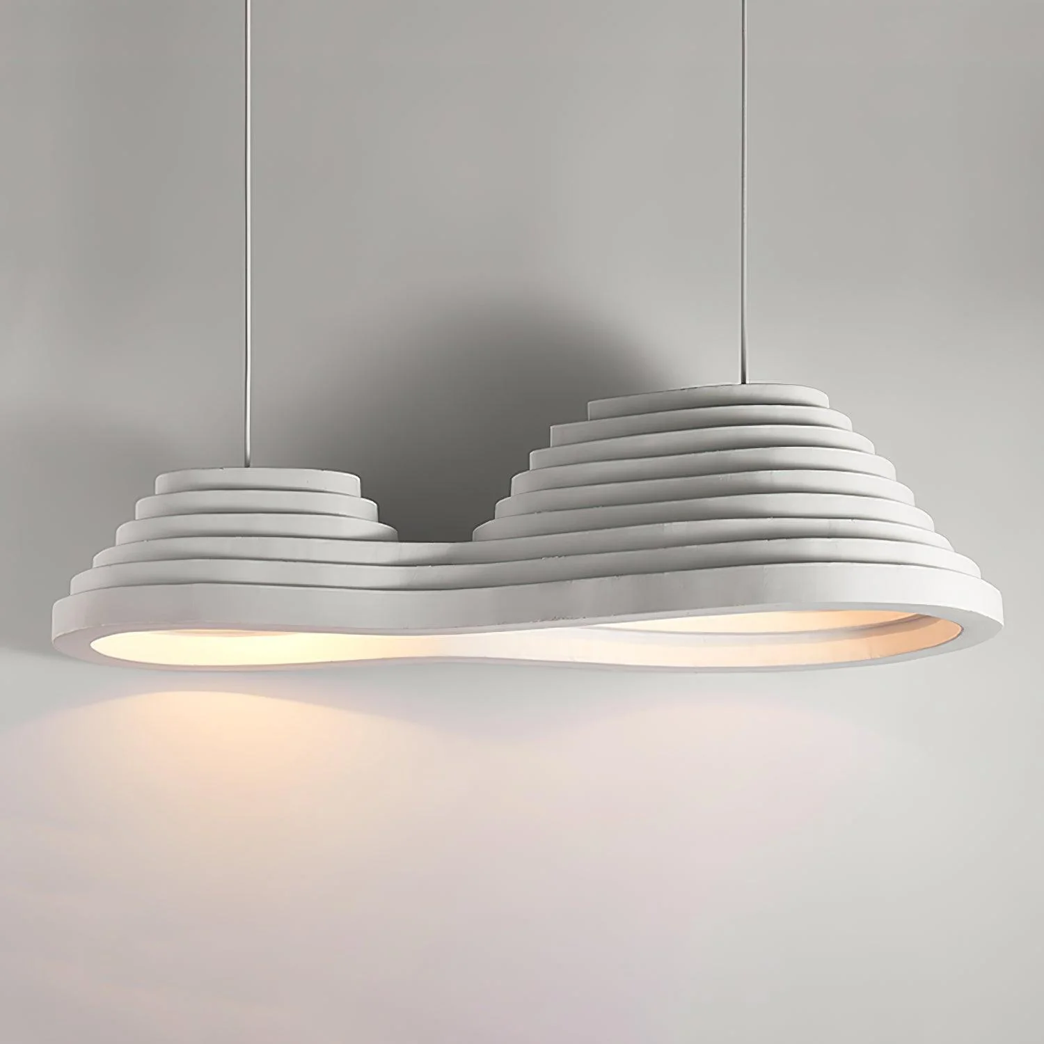 Ripple Minimalist Resin Pendant Lamp - Image 5