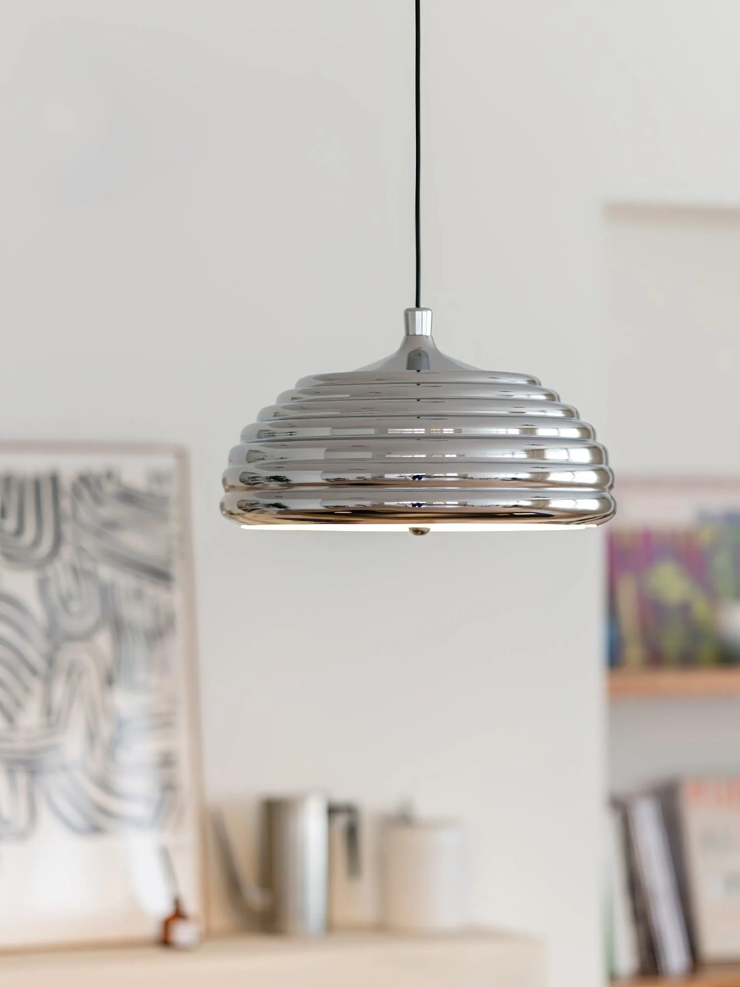 Ripple Modern Industrial Pendant Lamp - Image 4