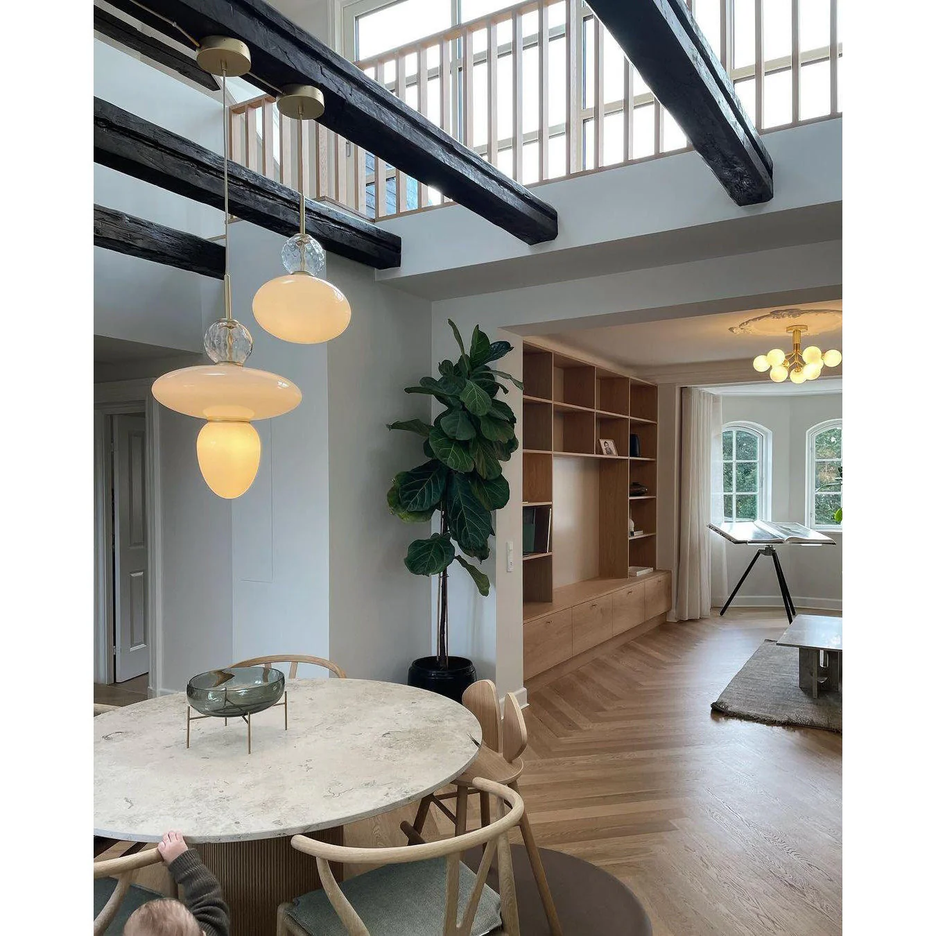 Rizzatto Modern Glass Pendant Light - Image 15
