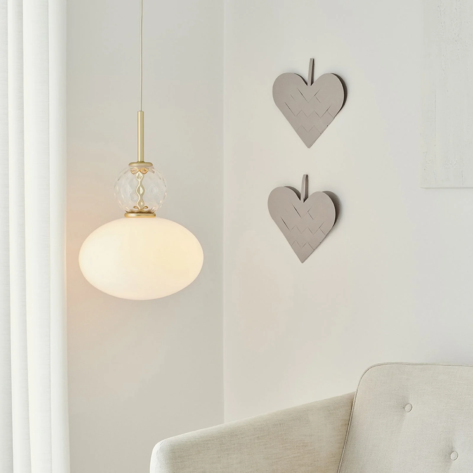 Rizzatto Modern Glass Pendant Light - Image 2