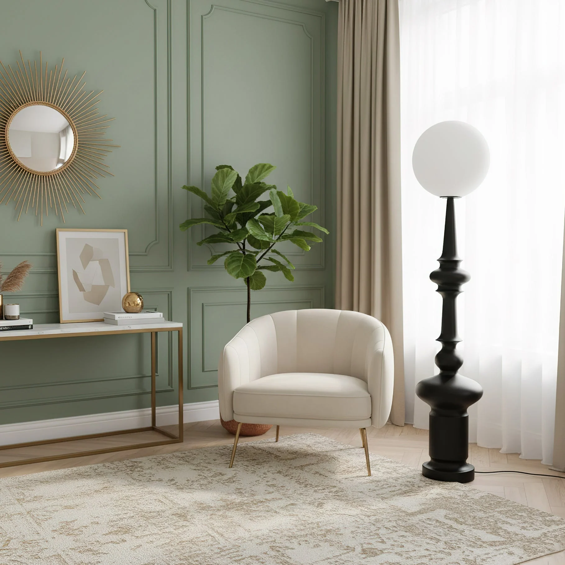 Roman Modern Floor Lamp - Image 5