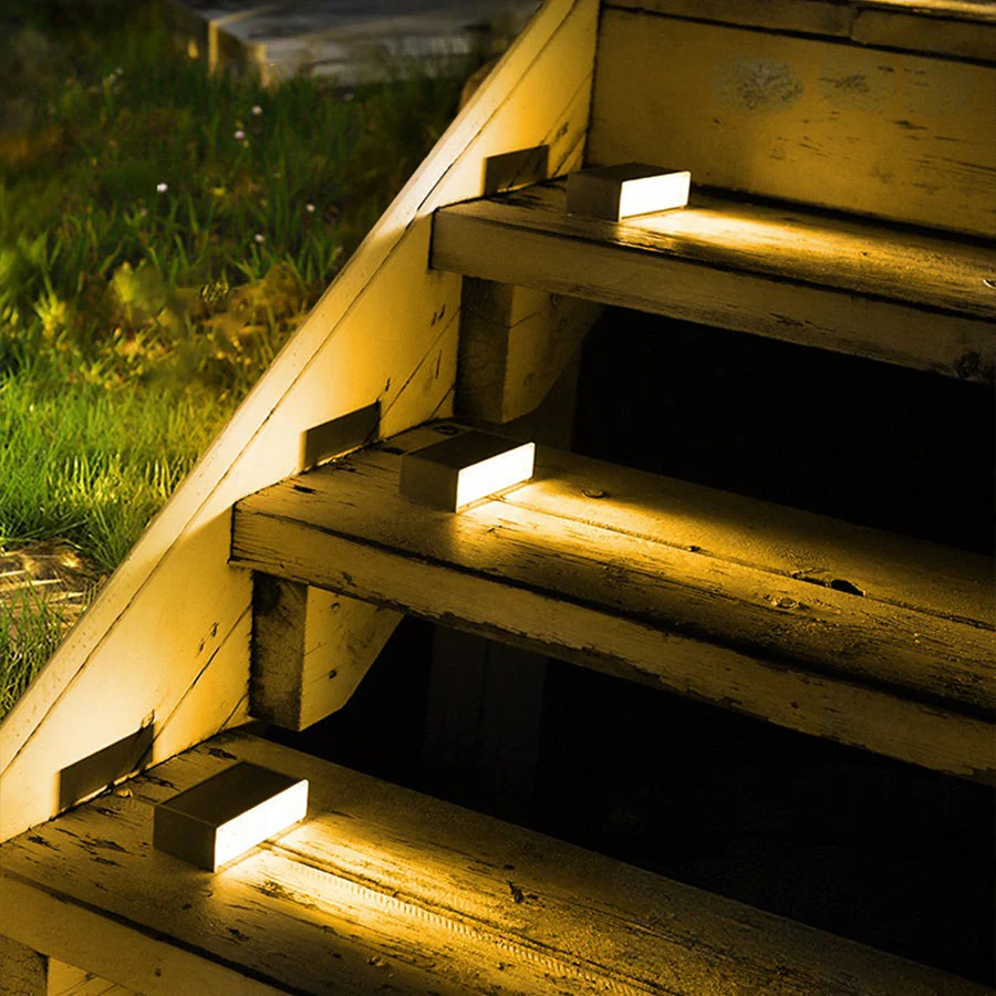 Rosa Solar Modern ABS Outdoor Step Light Fixtures